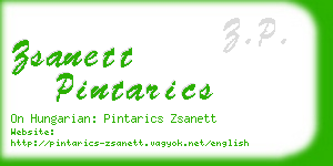 zsanett pintarics business card